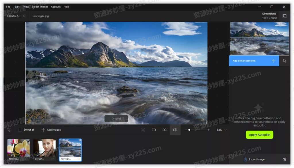 图片[3]-Topaz Photo AI破解版 1.2.0  绿色便携版 (无模型版 / 集成离线模型版)-资源妙妙屋