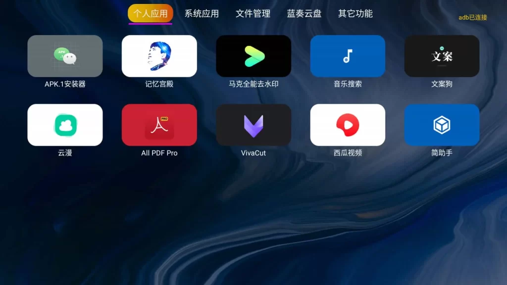 图片[1]-安卓|应用管家 v1.6.7 电视应用管理，超越了系统自带管理功能的应用，支持车机-资源妙妙屋