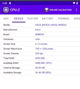 安卓|CPU-Z v1.56 硬解信息检测 手机硬件检测工具 支持遥控-资源妙妙屋