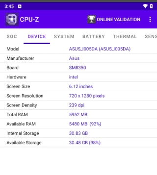 安卓|CPU-Z v1.56 硬解信息检测 手机硬件检测工具 支持遥控-资源妙妙屋
