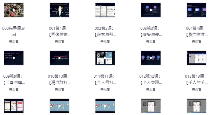 20节社群赚钱全攻略-资源妙妙屋