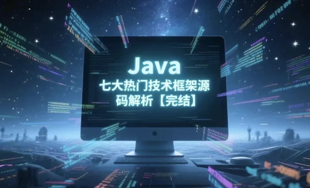 Java七大热门技术框架源码解析-资源妙妙屋