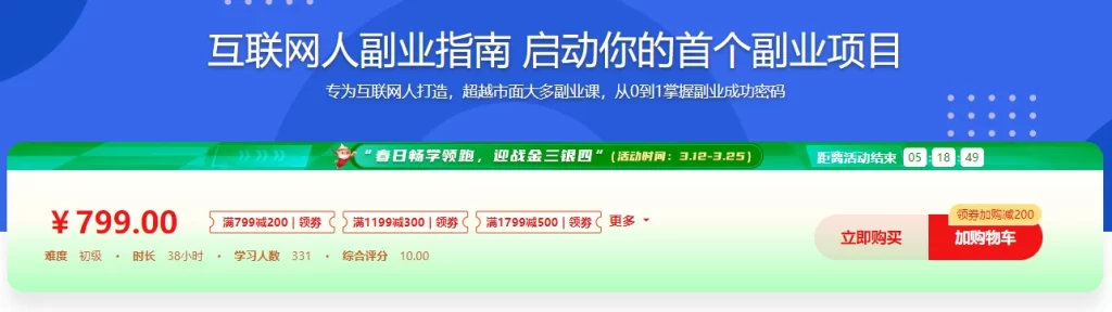 互联网人副业指南 启动你的首个副业项目-资源妙妙屋