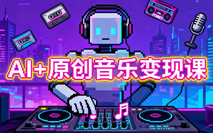 AI+原创音乐变现课，从创作到收益的完整指南-资源妙妙屋