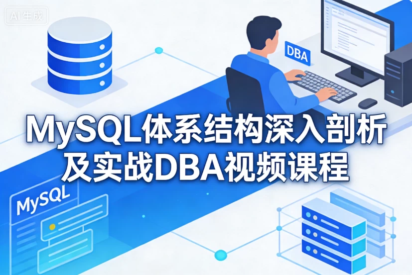 MySQL体系结构深入剖析及实战DBA视频课程-资源妙妙屋