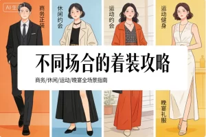 不同场合的着装攻略-资源妙妙屋