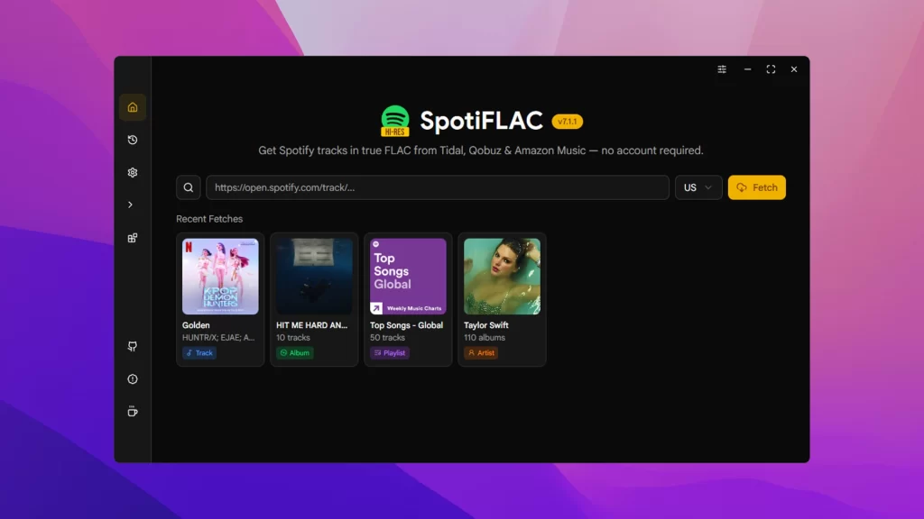 图片[1]-SpotiFLAC Spotify无损音乐下载工具 v7.1.6 便携版-资源妙妙屋