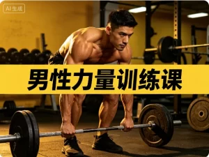 男性力量训练课-资源妙妙屋