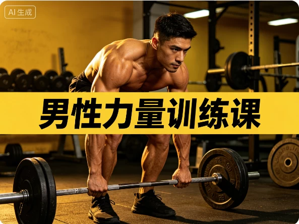 男性力量训练课-资源妙妙屋