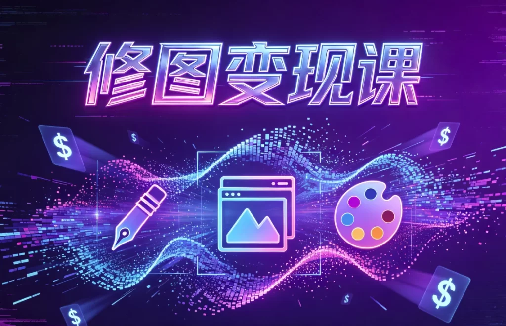 修图变现课 10秒修出高点赞照片-资源妙妙屋