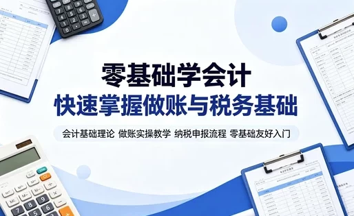 会计基础与实操全攻略 从概念到纳税申报系统教学-资源妙妙屋