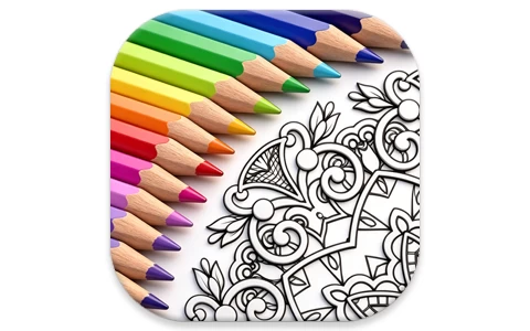 安卓|Colorfy v3.38,一款让人上瘾的涂色游戏,对抗焦虑压力,免费无广告-资源妙妙屋