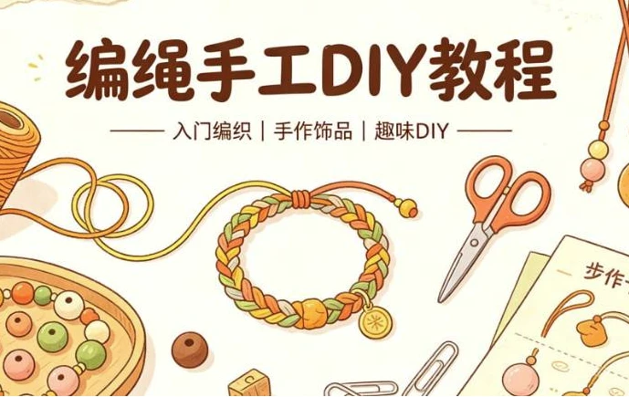 编绳手工DIY教程
